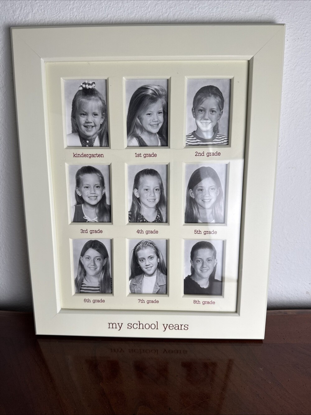 Pottery Barn Kids Picture Frame Schoolhouse Age Grade